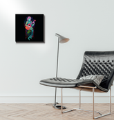 Sunflower Serenade artwork on wrapped canvas